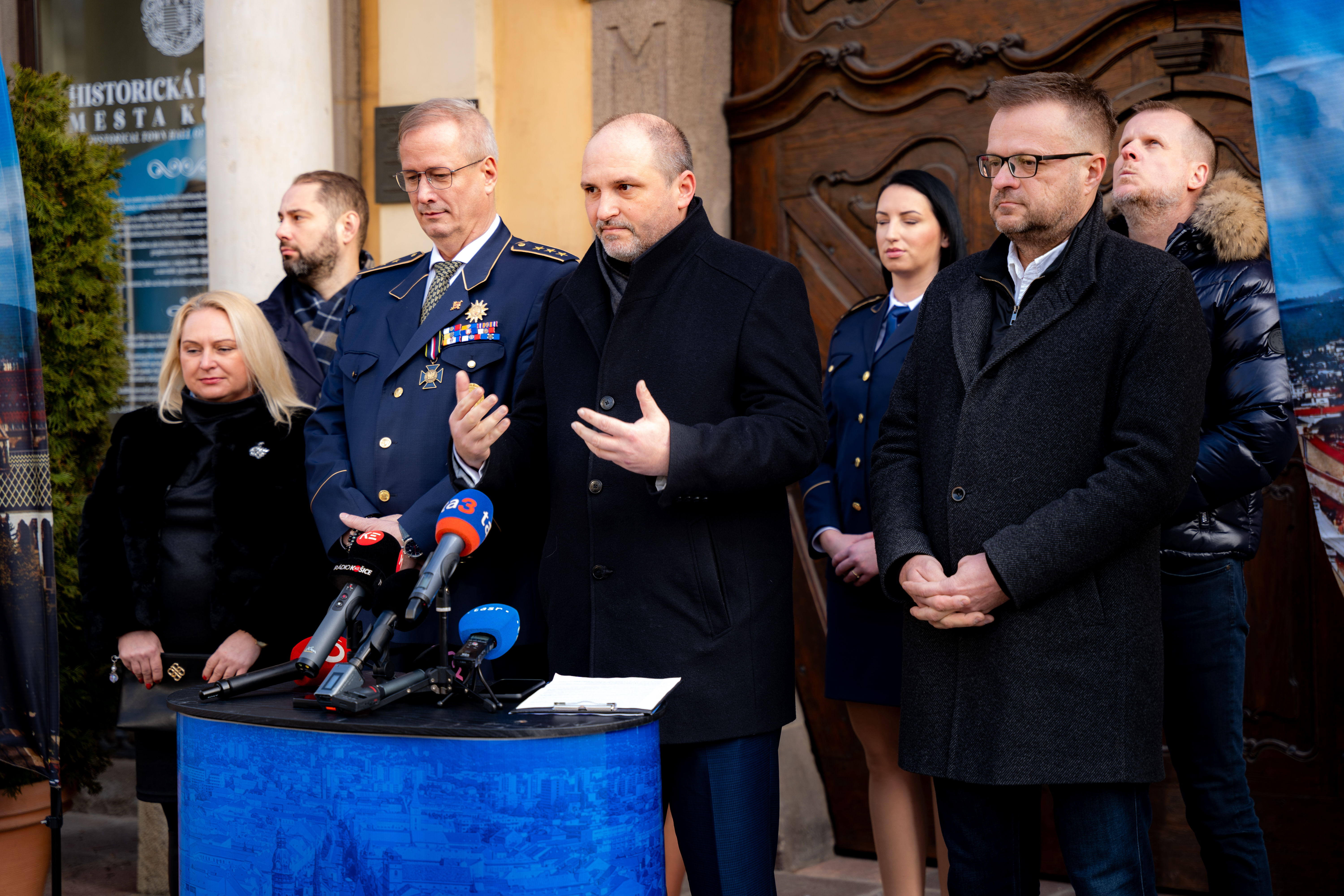 Tlacovy brifing - predstavenie vyuzivania telovych kamier v Mestskej policii Kosice-2